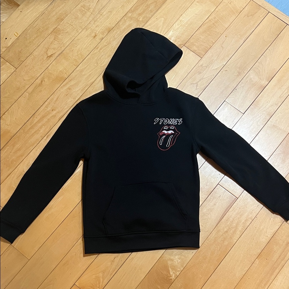 2/$30 Rolling Stones Black Hoodie Sweater
